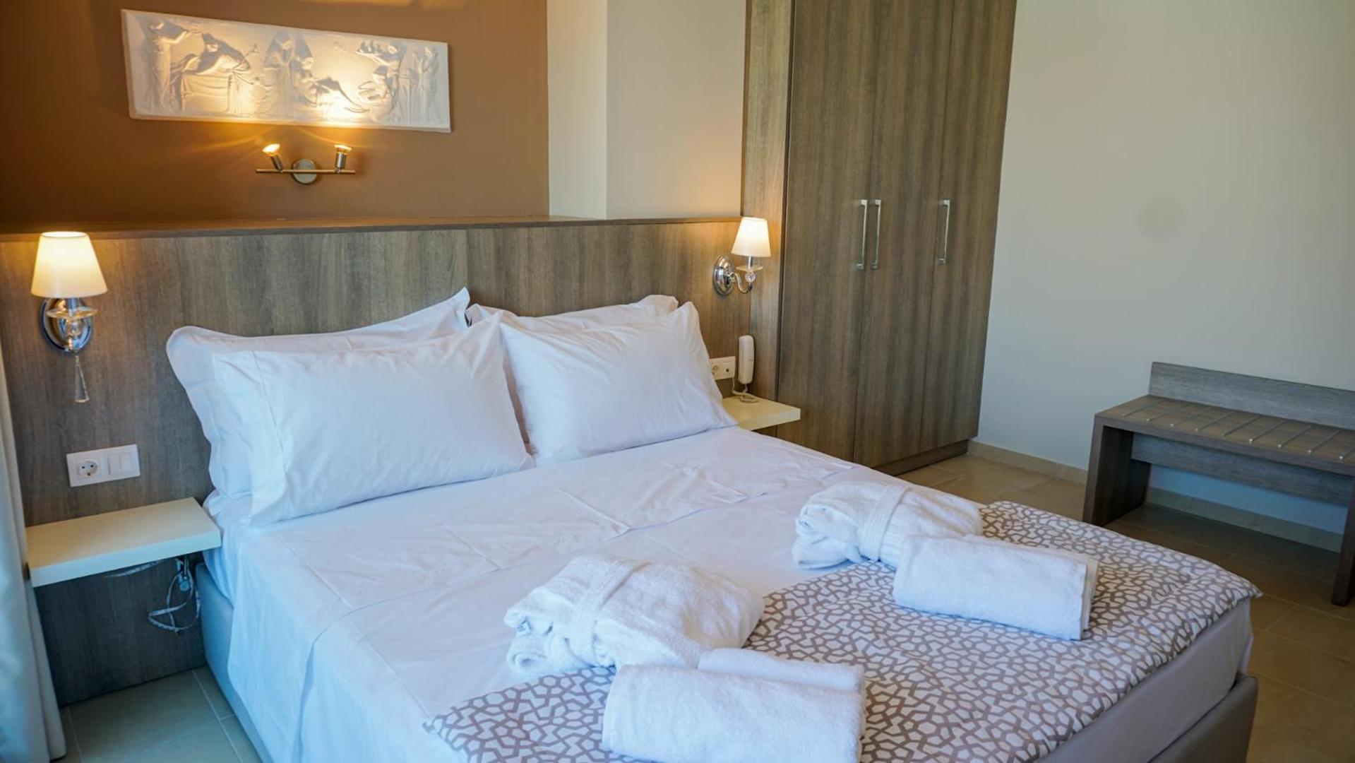Agnes Deluxe Hotel Pefkochori Habitación foto